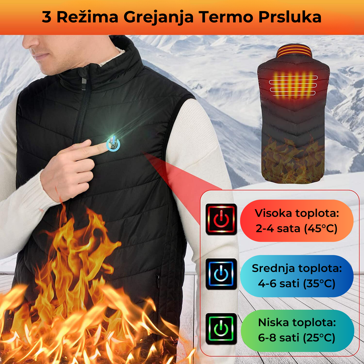 Opermat™ - Termo Prsluk